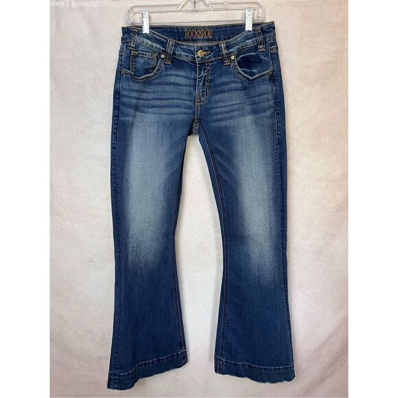 Women’s Rock and Roll Denim Trouser Jeans 30x32 - Picture 1 of 4